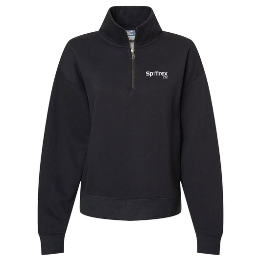 CTEJ23 Women's Sueded Fleece Quarter-Zip