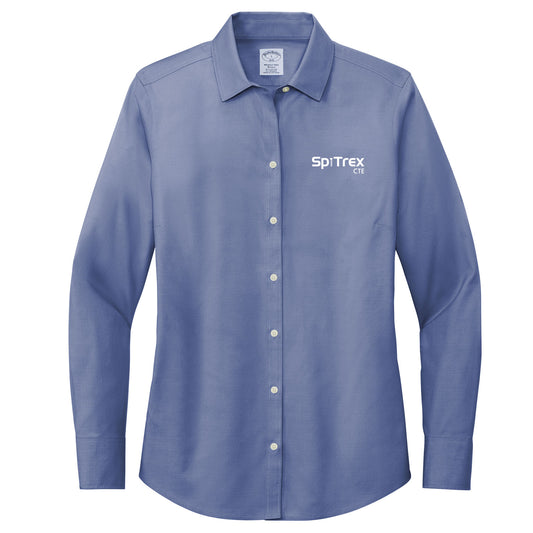 CTES10 Women’s Wrinkle-Free Stretch Pinpoint Shirt