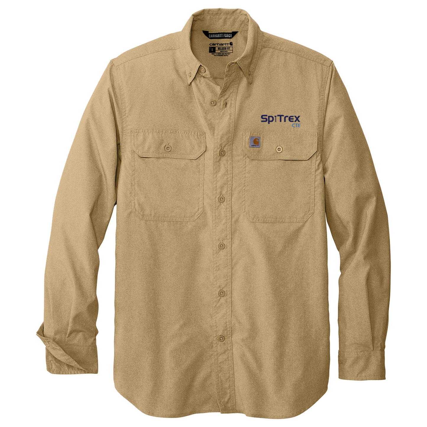 CTES19 Carhartt Force Solid Long Sleeve Shirt
