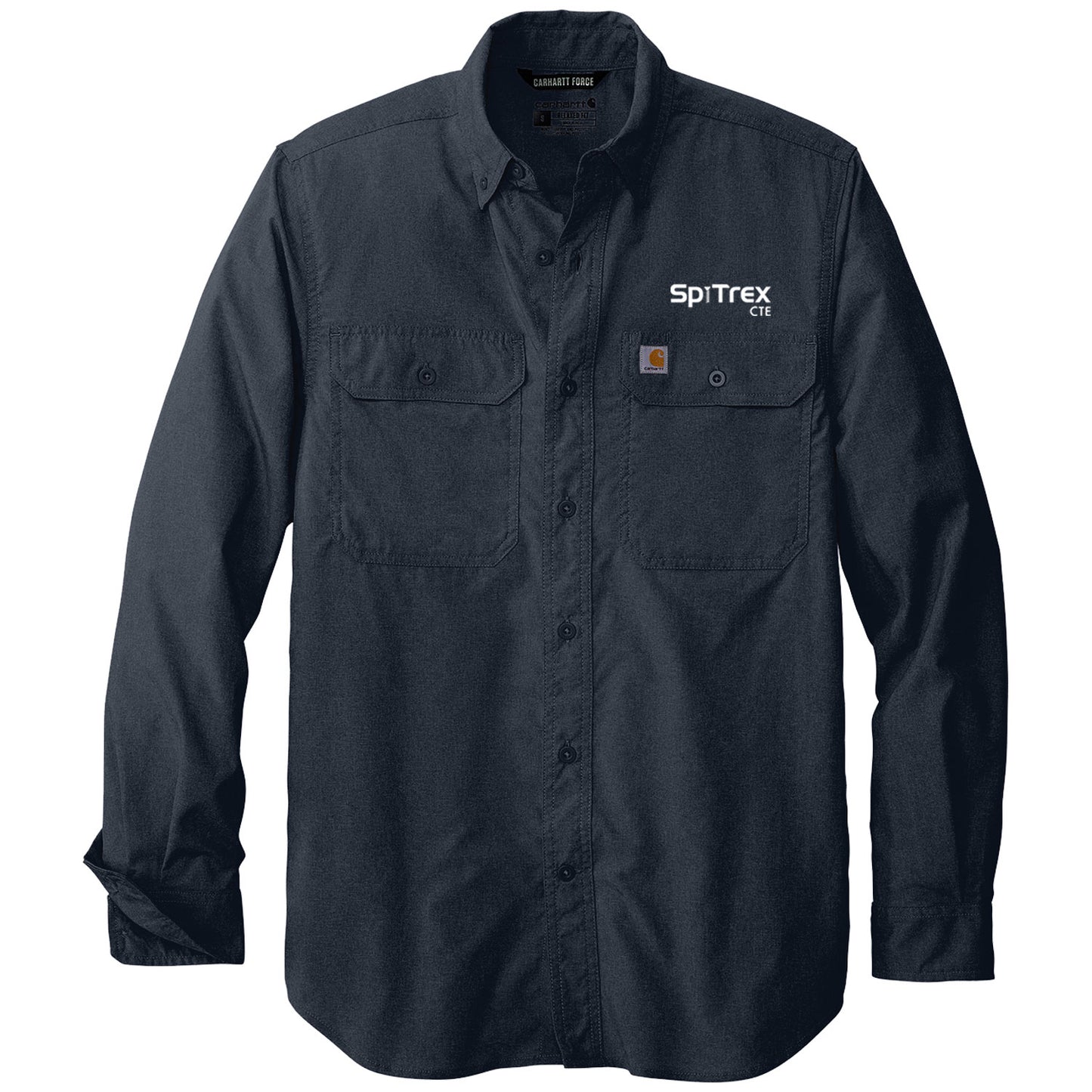 CTES19 Carhartt Force Solid Long Sleeve Shirt